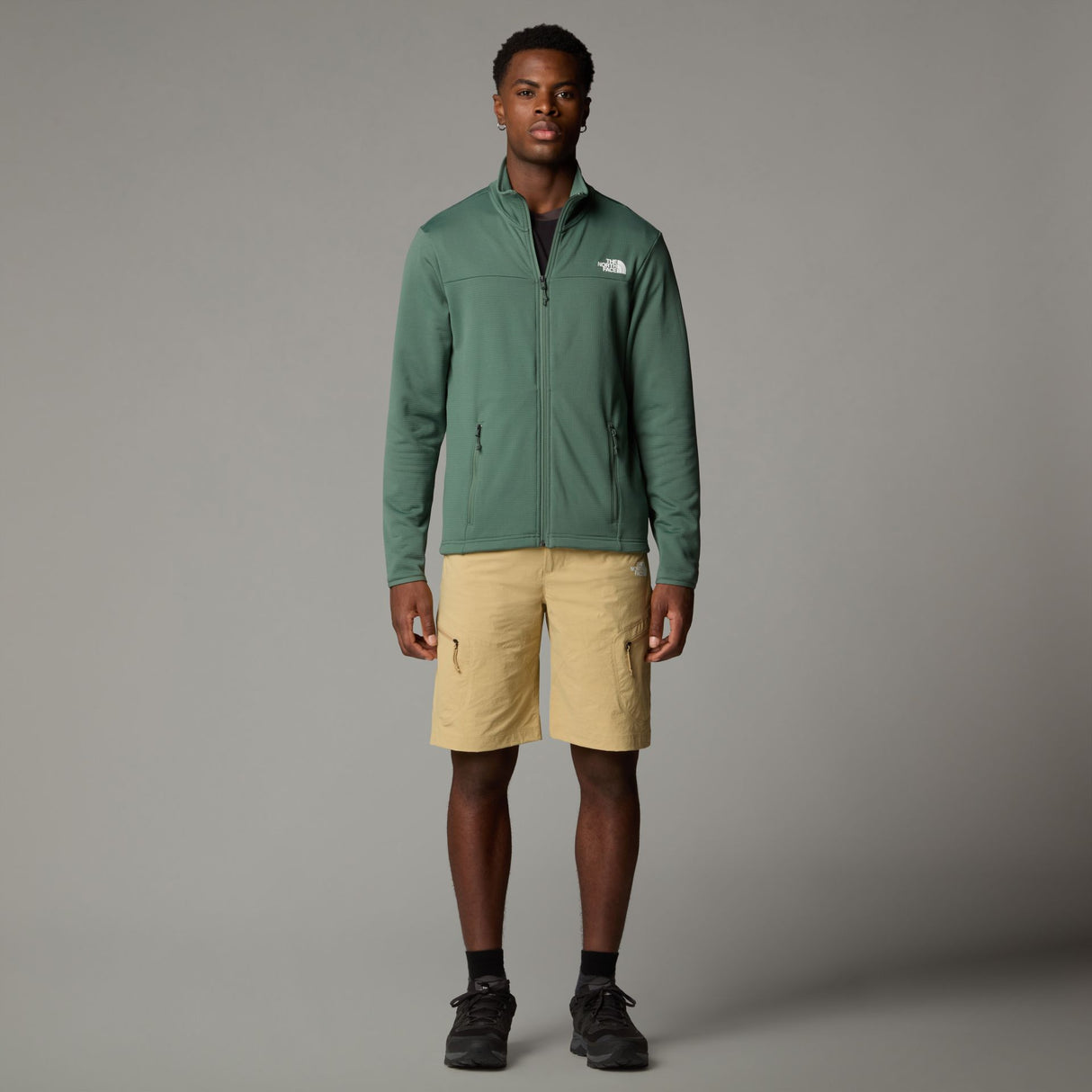 Polar Barbati The North Face M Cedar Trail Grid Fleece Fz