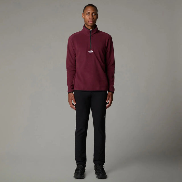 Polar Barbati The North Face M Glacier 1/4 Zip - Embroidered Logo   Polar Barbati The North Face M Glacier 1/4 Zip - Embroidered Logo