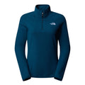 Polar Femei The North Face W 100 Glacier 1/4 Zip
