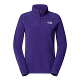 Polar Femei The North Face W 100 Glacier 1/4 Zip