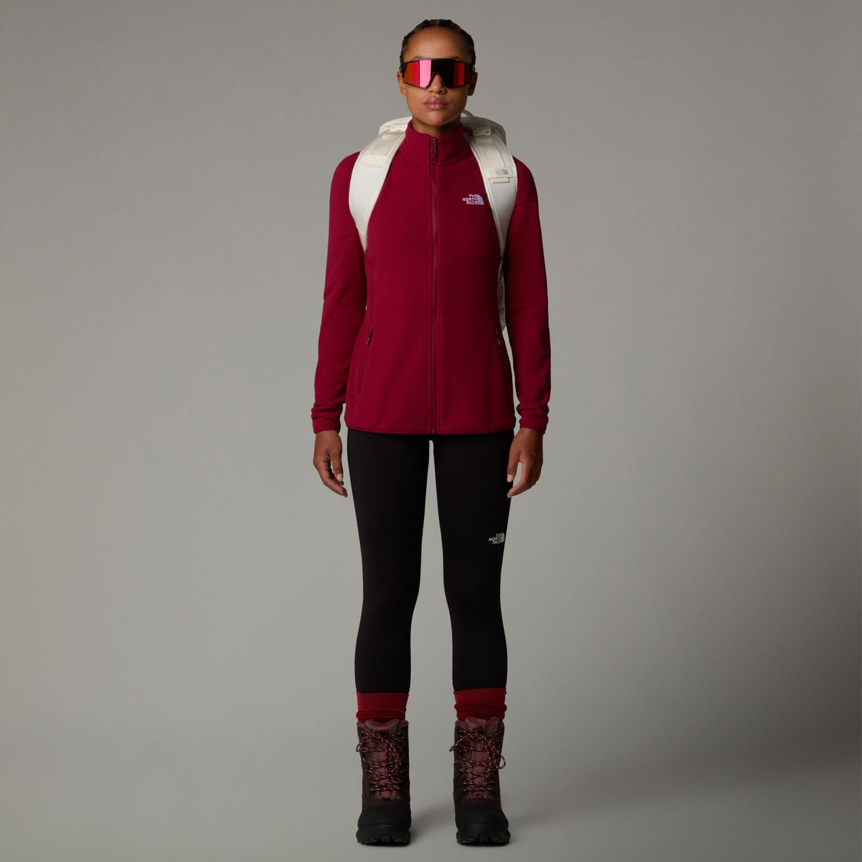 Polar Femei The North Face W 100 Glacier Fz