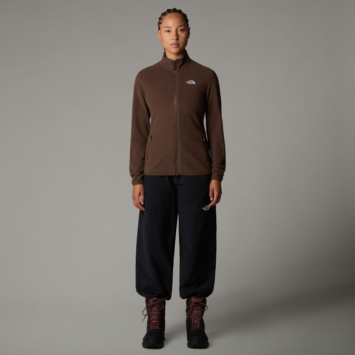 Polar Femei The North Face W 100 Glacier Fz