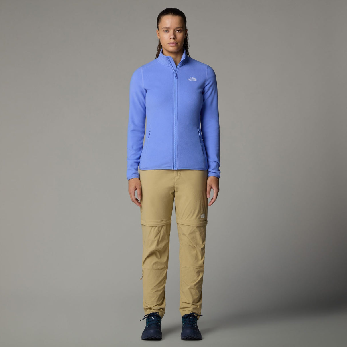 Polar Femei The North Face W 100 Glacier Fz