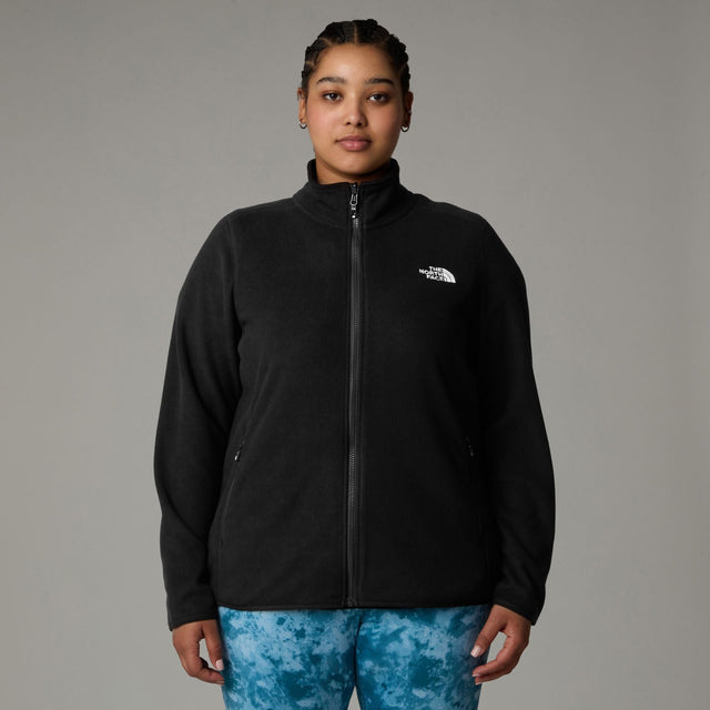 Polar Femei The North Face W Plus 100 Glacier Fz   Polar Femei The North Face W Plus 100 Glacier Fz