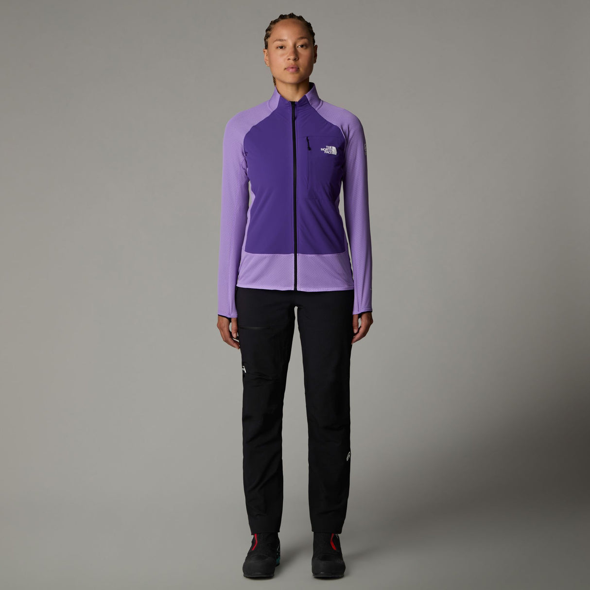 Polar Femei The North Face W Summit Futurefleece Hybrid