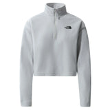 Polar The North Face W 100 Glacier Cropped 1/4 Zip   Polar The North Face W 100 Glacier Cropped 1/4 Zip