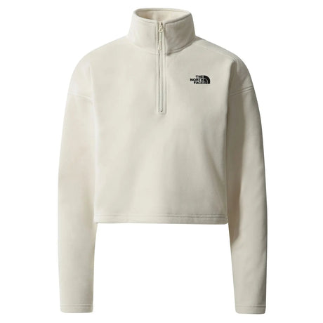 Polar The North Face W 100 Glacier Cropped 1/4 Zip   Polar The North Face W 100 Glacier Cropped 1/4 Zip