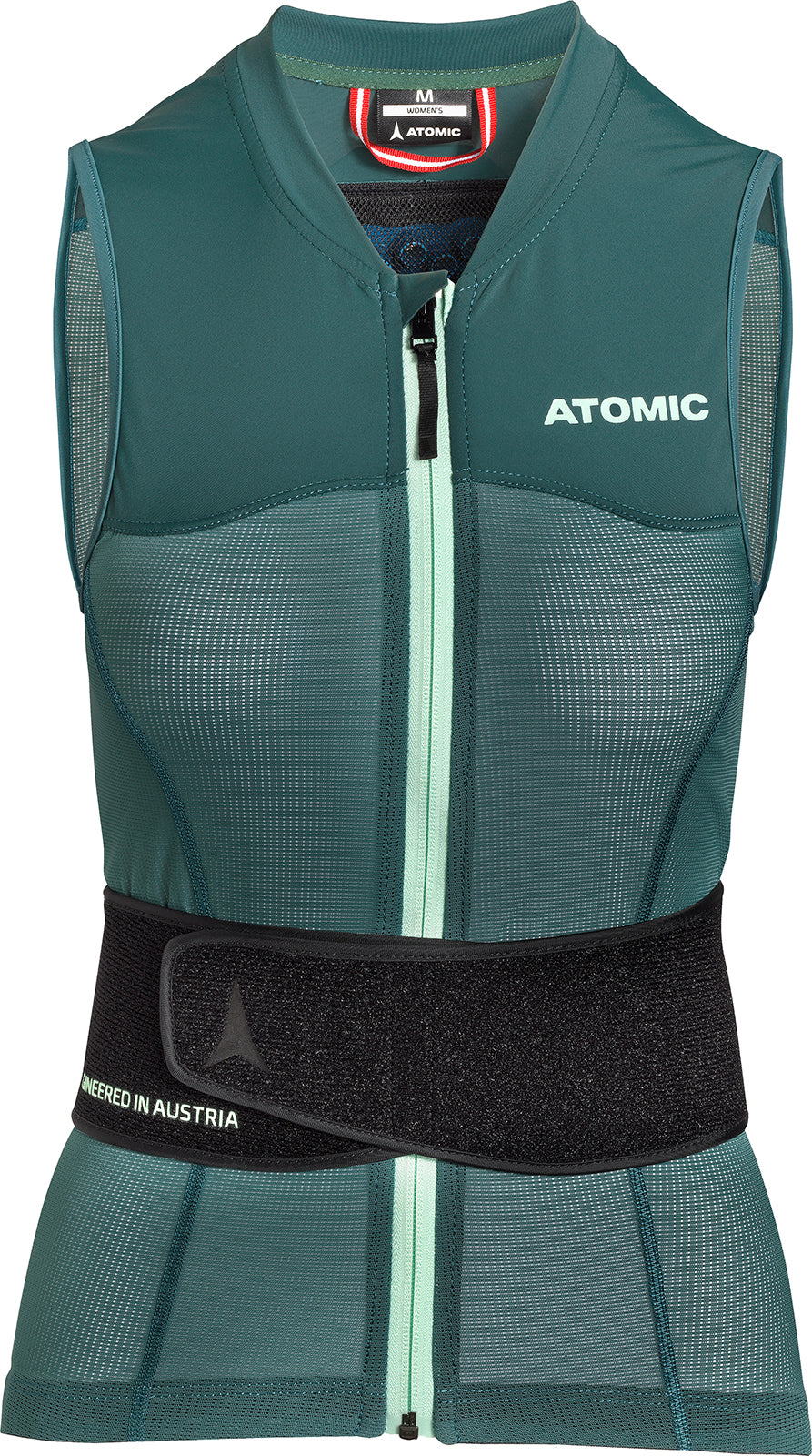 Protectie Atomic Live Shield Vest Amid W Dark Green/mint Sorbet