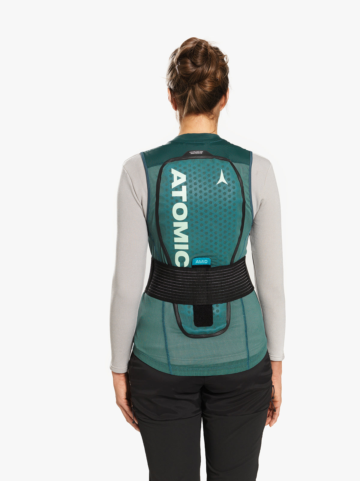 Protectie Atomic Live Shield Vest Amid W Dark Green/mint Sorbet