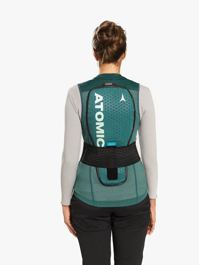 Protectie Atomic Live Shield Vest Amid W Dark Green/mint Sorbet   Protectie Atomic Live Shield Vest Amid W Dark Green/mint Sorbet