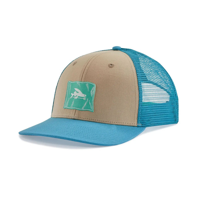 Sapca Patagonia Fly The Flag Label Trucker Hat   Sapca Patagonia Fly The Flag Label Trucker Hat