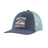 Sapca Patagonia Line Logo Ridge Lopro Trucker   Sapca Patagonia Line Logo Ridge Lopro Trucker