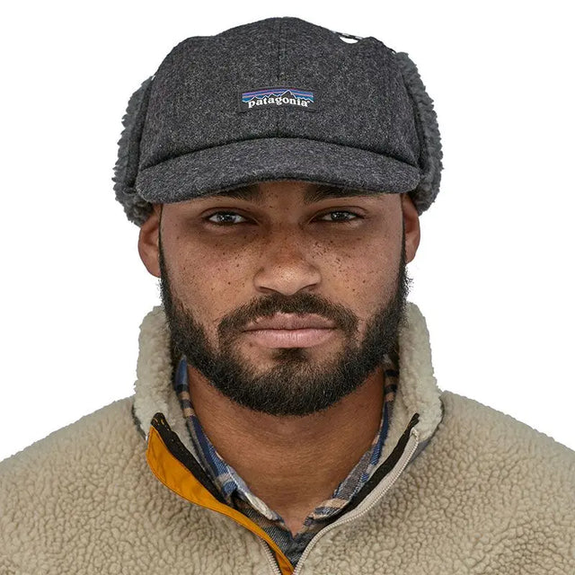 Sapca Patagonia Recycled Wool Ear Flap   Sapca Patagonia Recycled Wool Ear Flap