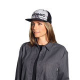 Sapca Unisex Atomic Alps Trucker Black   Sapca Unisex Atomic Alps Trucker Black