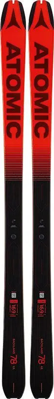 Ski Atomic Backland 78 Ul Black/red   Ski Atomic Backland 78 Ul Black/red