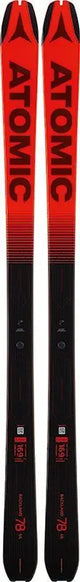 Ski Atomic Backland 78 Ul Black/red   Ski Atomic Backland 78 Ul Black/red