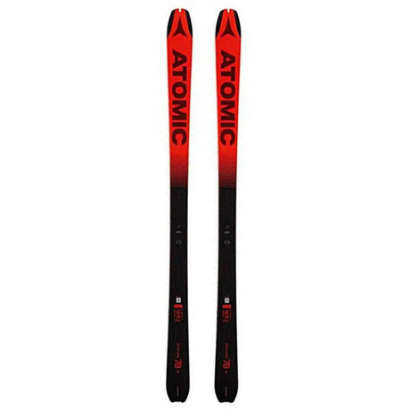 Ski Atomic Backland 78 Ul + Piele Foca 78 Black/red   Ski Atomic Backland 78 Ul + Piele Foca 78 Black/red