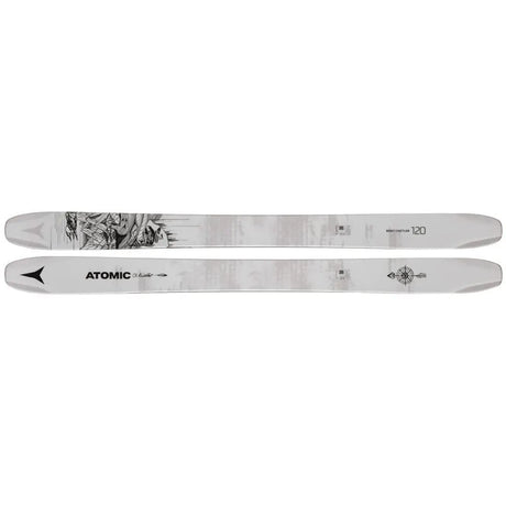 Ski Atomic Bent Chetler 120 + Warden Mnc 13 White/black   Ski Atomic Bent Chetler 120 + Warden Mnc 13 White/black