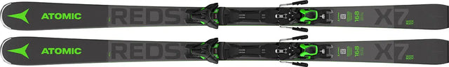 Ski Atomic Redster X7 Wb Green + F 12 Gw Grey/green   Ski Atomic Redster X7 Wb Green + F 12 Gw Grey/green