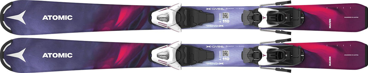Ski Copii Atomic Maven Girl 100-120 + C 5 Gw Blue/bright Red