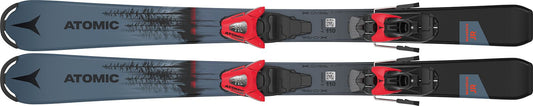 Ski Copii Atomic Maverick Jr 100-120 + C5 Gw Metalic Blue/red   Ski Copii Atomic Maverick Jr 100-120 + C5 Gw Metalic Blue/red