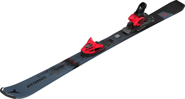 Ski Copii Atomic Maverick Jr 100-120 + C5 Gw Metalic Blue/red   Ski Copii Atomic Maverick Jr 100-120 + C5 Gw Metalic Blue/red