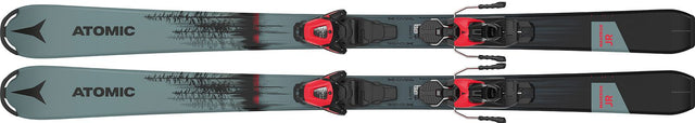 Ski Copii Atomic Maverick Jr 130-150 + L6 Gw Metalic Green/red   Ski Copii Atomic Maverick Jr 130-150 + L6 Gw Metalic Green/red