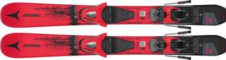 Ski Copii Atomic Maverick Jr 70-90 + C5 Gw Red Metalic/grey   Ski Copii Atomic Maverick Jr 70-90 + C5 Gw Red Metalic/grey