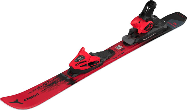 Ski Copii Atomic Maverick Jr 70-90 + C5 Gw Red Metalic/grey   Ski Copii Atomic Maverick Jr 70-90 + C5 Gw Red Metalic/grey