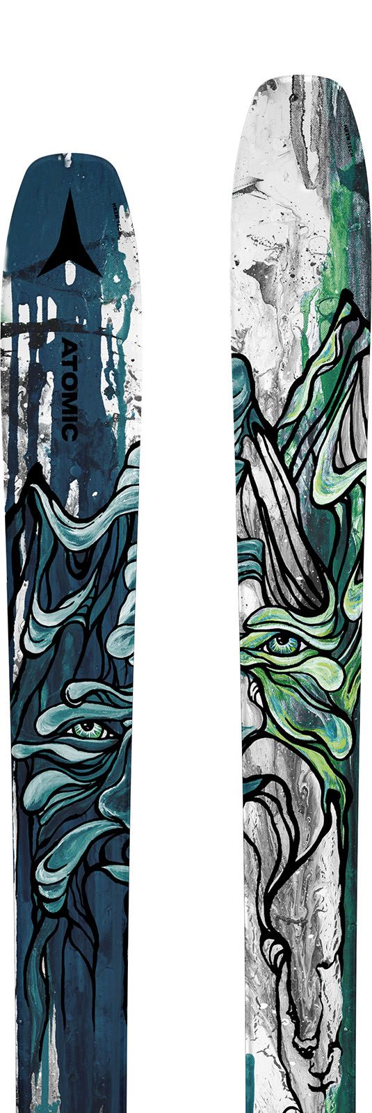Ski Fara Legatura Unisex Atomic N Bent 100 Blue/grey