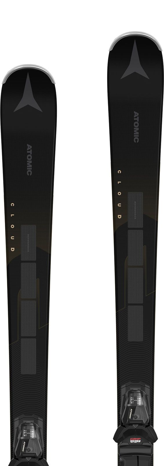 Ski Femei Atomic Cloud C12 Revoshock C + M 10 Gw Black   Ski Femei Atomic Cloud C12 Revoshock C + M 10 Gw Black