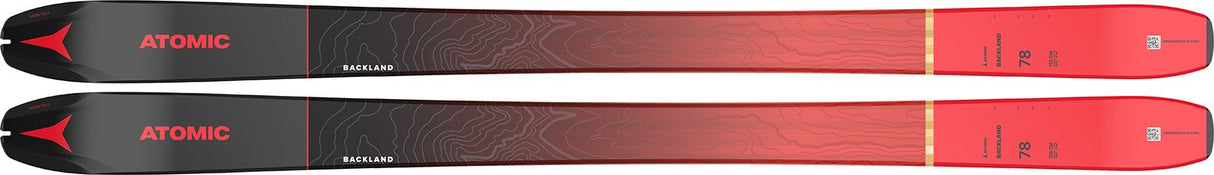 Ski Tura Fara Legatura Atomic N Backland 78 Black/red