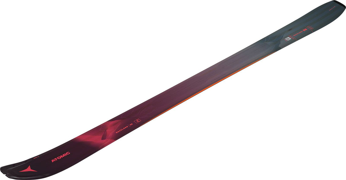 Ski Tura Fara Legatura Femei Atomic N Backland 88 W Maroonred/grey