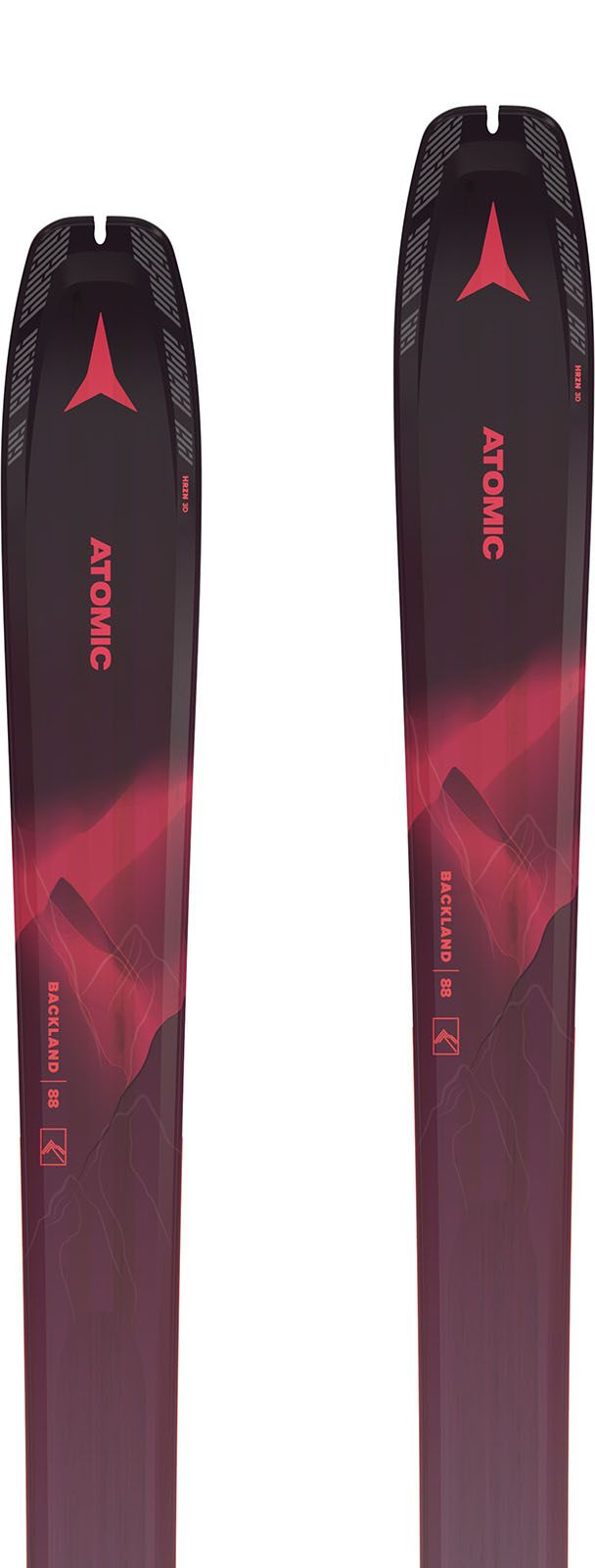 Ski Tura Fara Legatura Femei Atomic N Backland 88 W Maroonred/grey