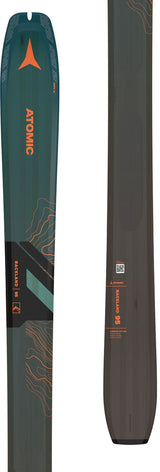 Ski Tura Fara Legatura Unisex Atomic N Backland 95 Petrol/grey/orange