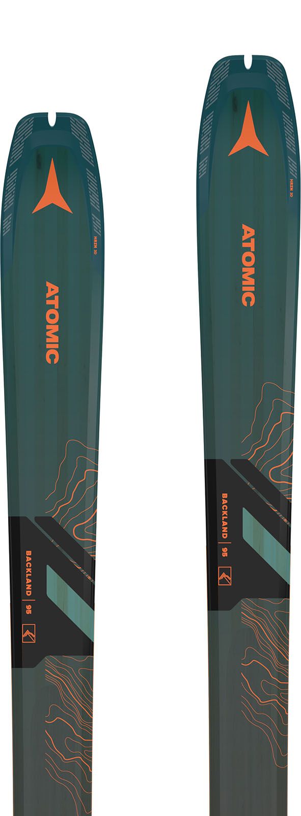 Ski Tura Fara Legatura Unisex Atomic N Backland 95 Petrol/grey/orange