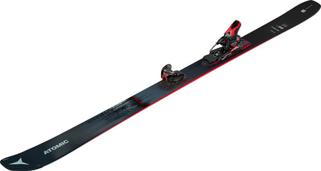 Ski Unisex Atomic Maverick 86 C + War 11 Mnc Metalic Blue/red   Ski Unisex Atomic Maverick 86 C + War 11 Mnc Metalic Blue/red