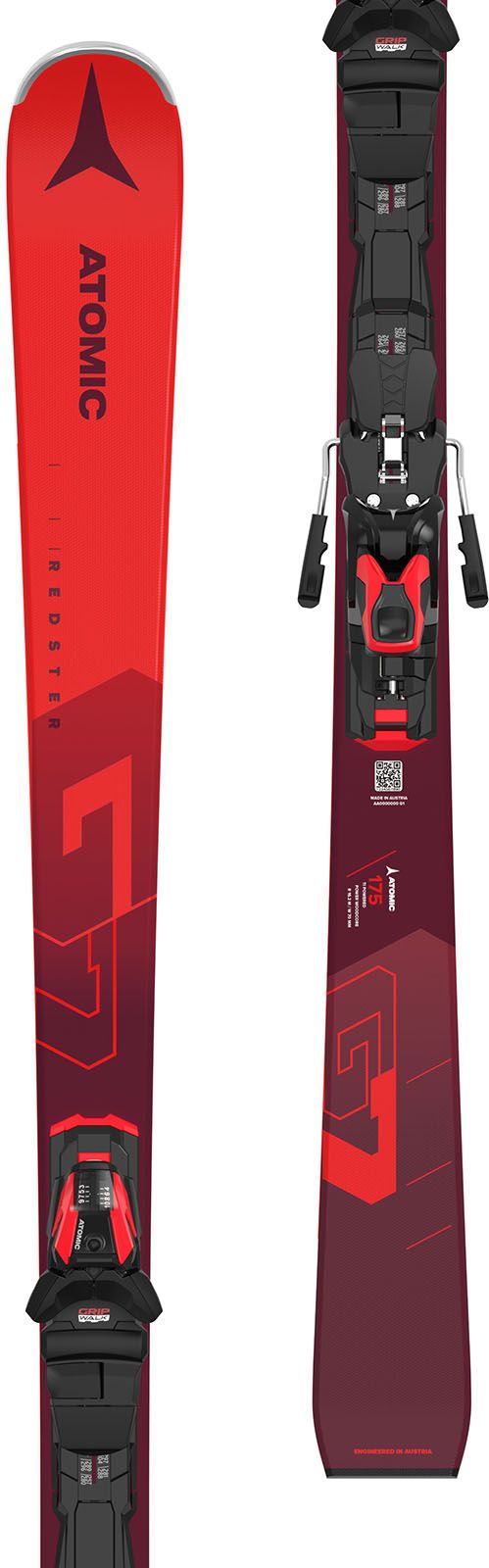 Ski Unisex Atomic Redster G7 + M 12 Gw Red   Ski Unisex Atomic Redster G7 + M 12 Gw Red