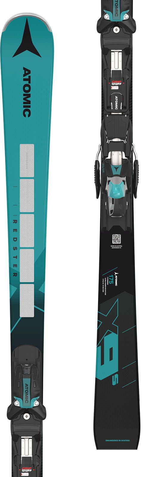 Ski Unisex Atomic Redster X9s Revoshock S + X 12 Gw Teal Blue   Ski Unisex Atomic Redster X9s Revoshock S + X 12 Gw Teal Blue