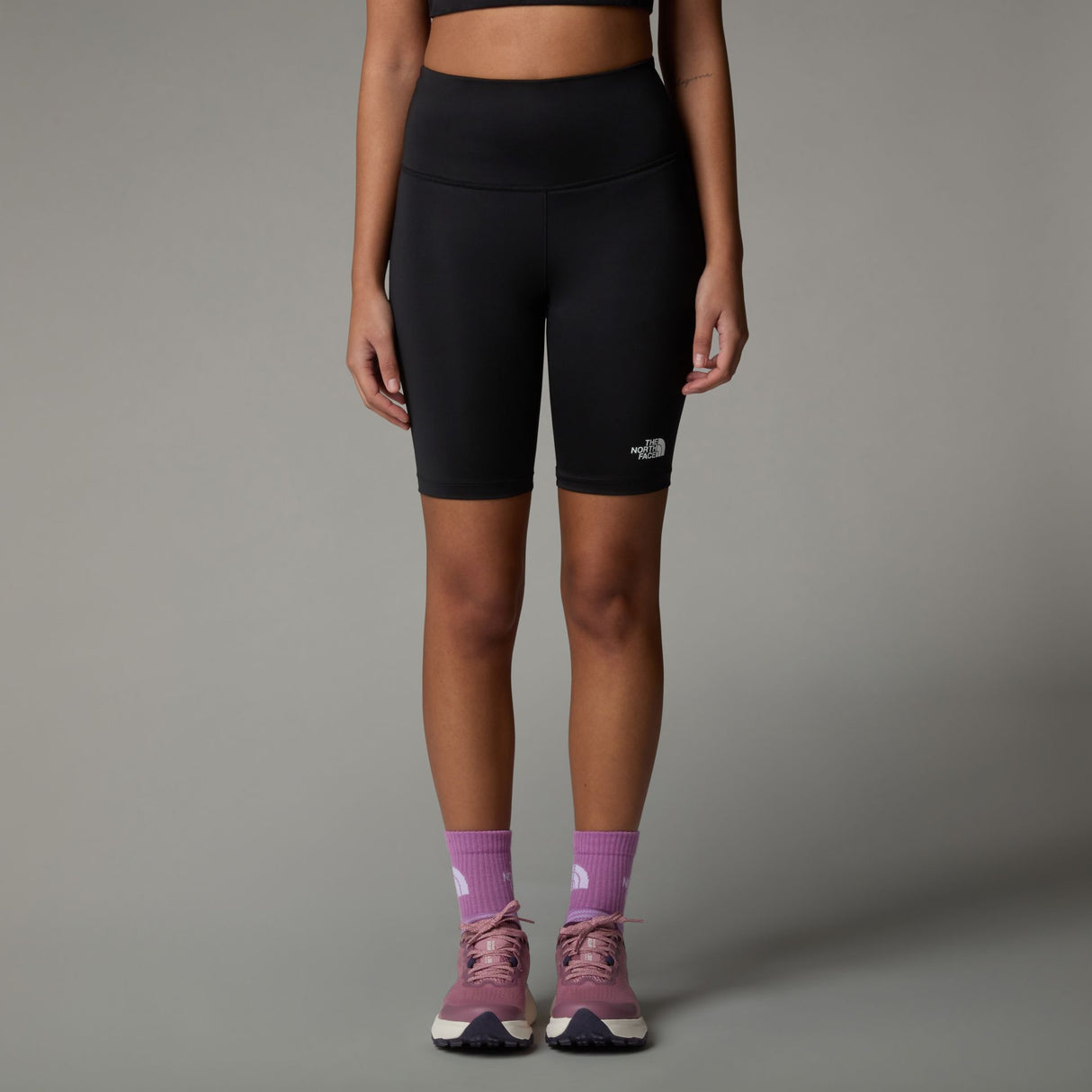 Sort Femei The North Face W Flex 8in Tight