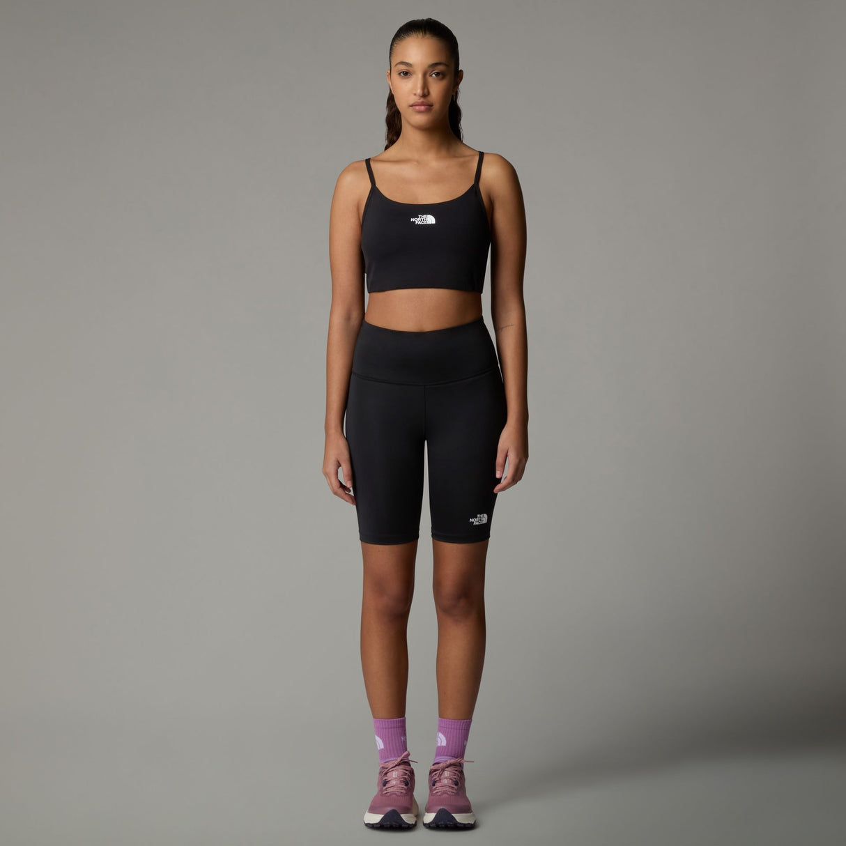 Sort Femei The North Face W Flex 8in Tight