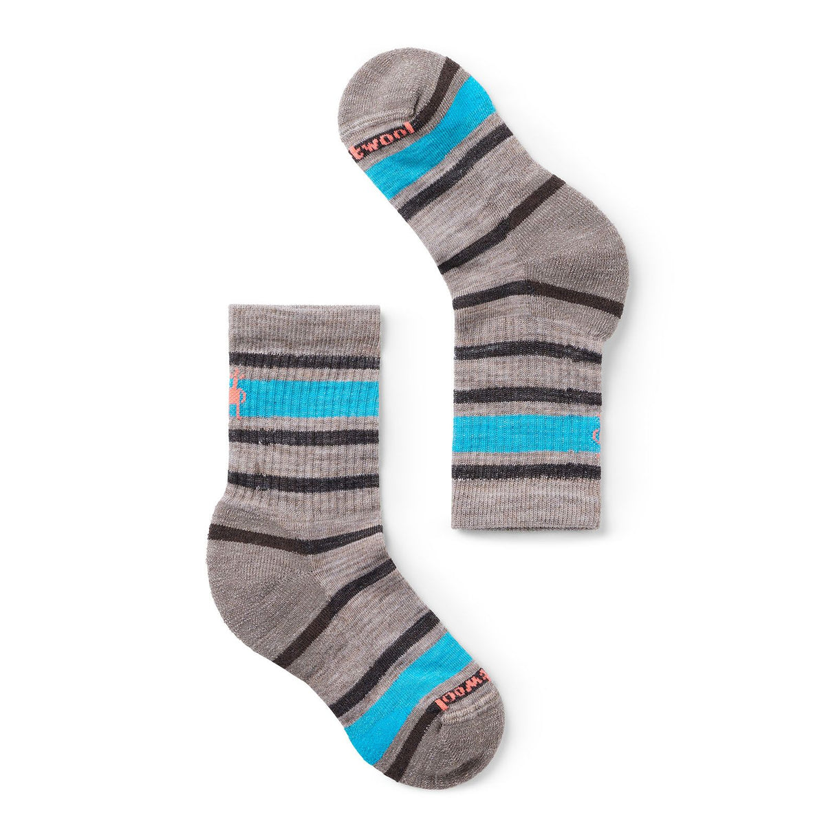Sosete Copii Smartwool K Hike Light Cushion Striped Crew