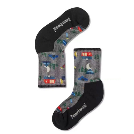 Sosete Copii Smartwool K Hike Light Summer Nights Print Crew   Sosete Copii Smartwool K Hike Light Summer Nights Print Crew