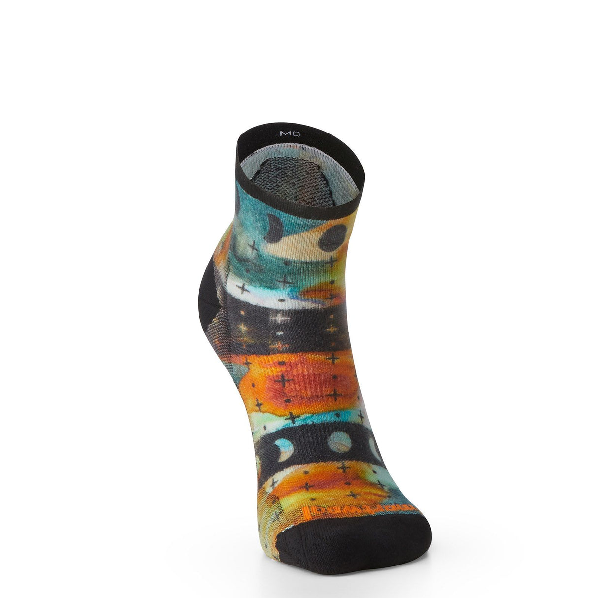 Sosete Femei Smartwool W Bike Zero Cushion Celestial Print Ankle