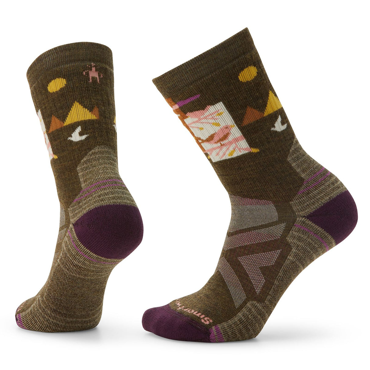 Sosete Femei Smartwool W Hike Full Cushion Alpine Perch Crew