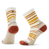 Sosete Femei Smartwool W Hike Light Cushion Stitch Stripe Mid Crew