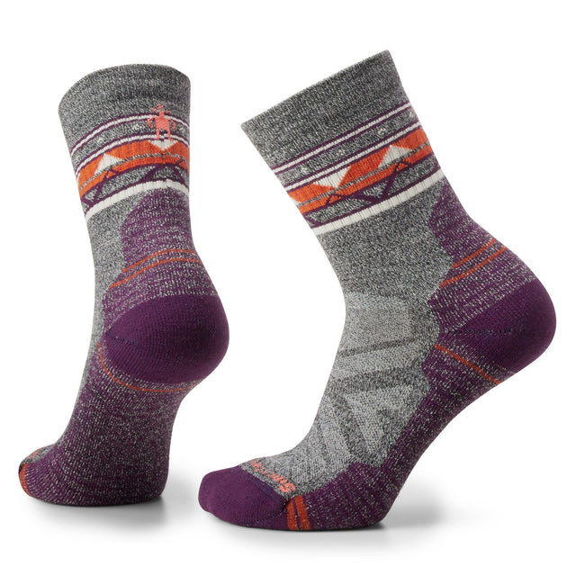 Sosete Femei Smartwool W Hike Light Cushion Zig Zag Valley Mid Crew   Sosete Femei Smartwool W Hike Light Cushion Zig Zag Valley Mid Crew