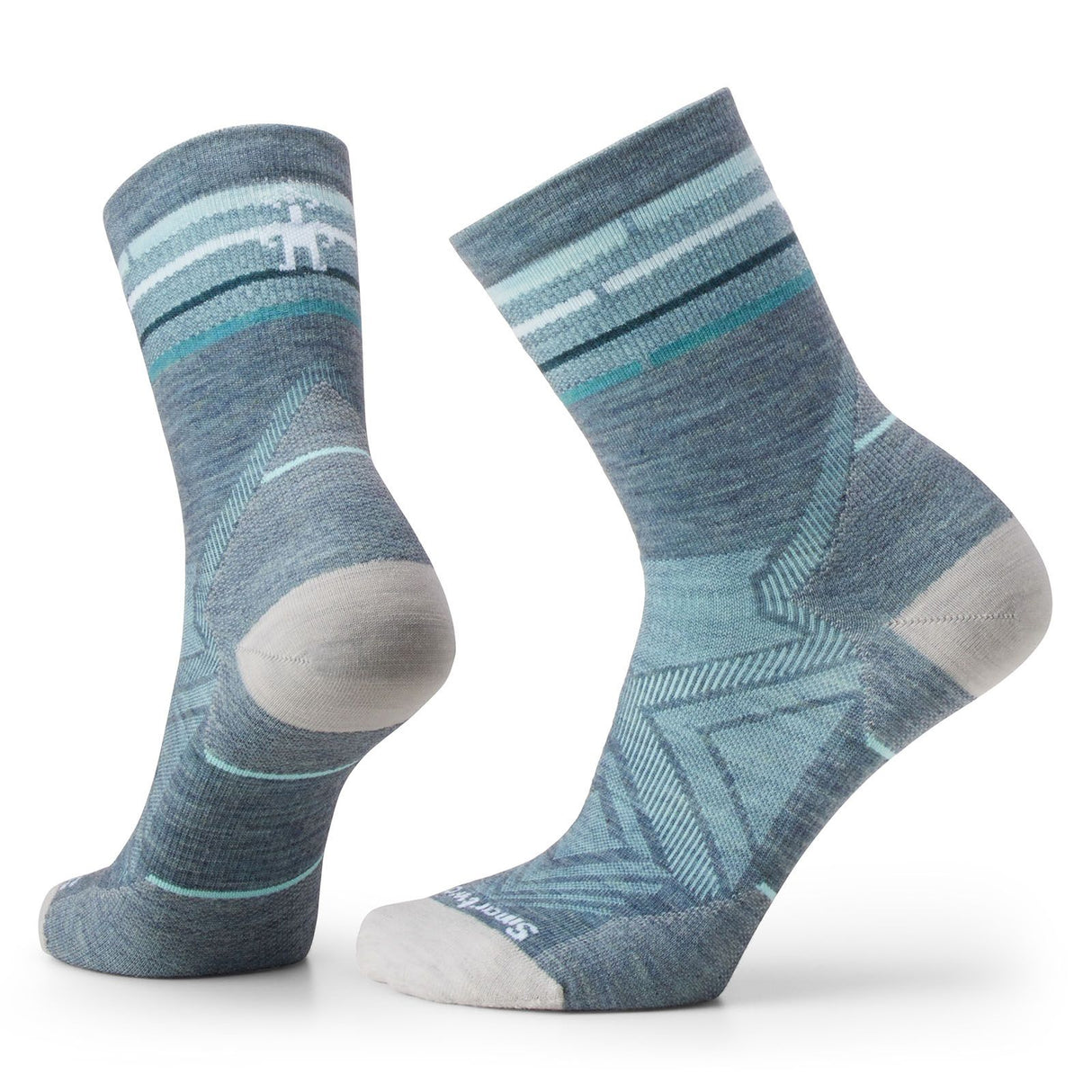 Sosete Femei Smartwool W Run Zero Cushion Mid Crew