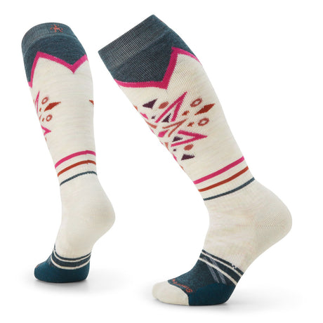 Sosete Femei Smartwool W Ski Full Cushion Mountain Snowflake Pattern Otc   Sosete Femei Smartwool W Ski Full Cushion Mountain Snowflake Pattern Otc