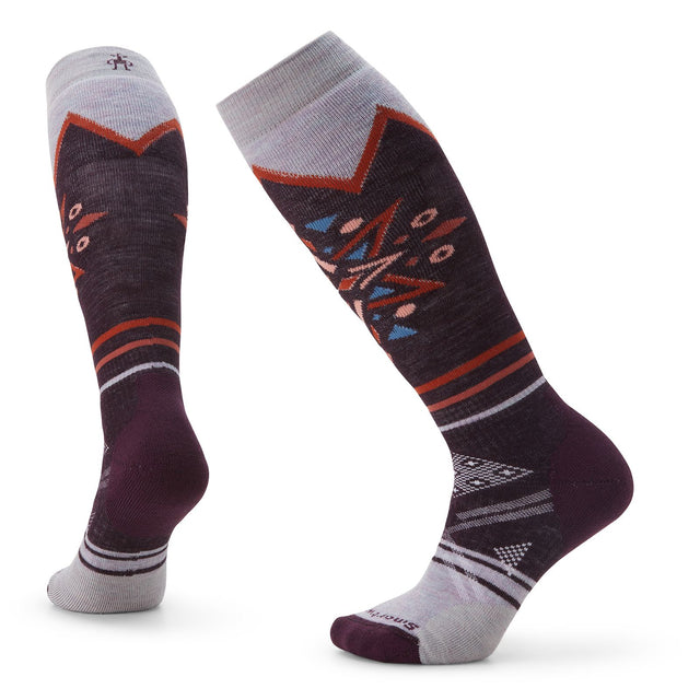 Sosete Femei Smartwool W Ski Full Cushion Mountain Snowflake Pattern Otc   Sosete Femei Smartwool W Ski Full Cushion Mountain Snowflake Pattern Otc